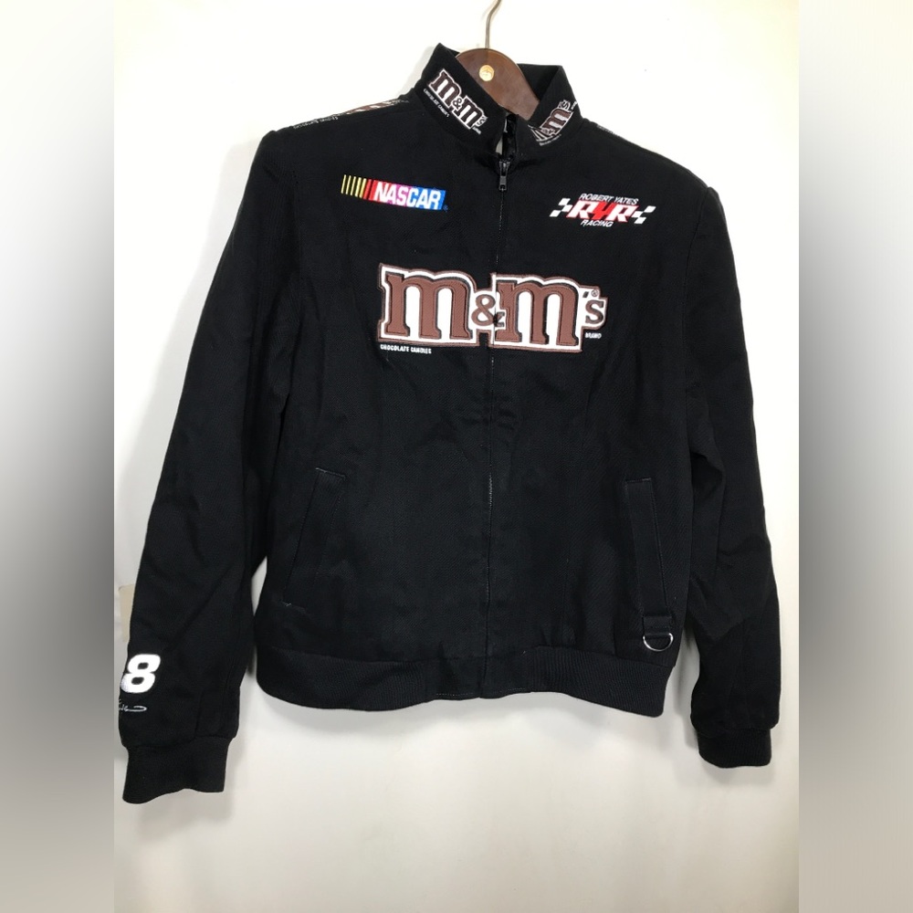 Chase Authentics M&M NASCAR Jacket David Gilliland Jacket Womens Small - Picture 2 of 13